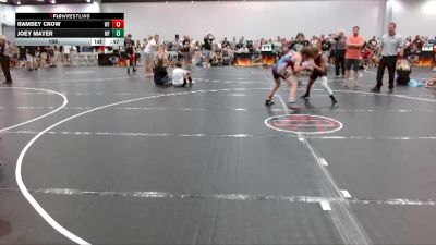 108 lbs Round 1 (8 Team) - Ramsey Crow, Well Trained vs Joey Mayer, MF Purge Elite