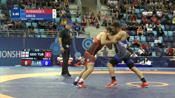 65 kg 1/2 Final - Anri Putkaradze, Georgia vs Nihat Kara, Turkey