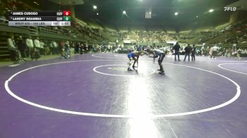 165 lbs Quarterfinal - James Curoso, Clovis vs Landry Ngambia, Clovis North