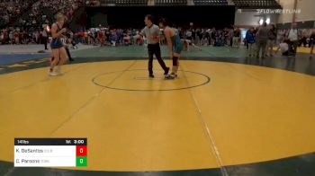 Prelims - Kaena DeSantos, Colby Community College vs Corey Parsons, York (Neb.)