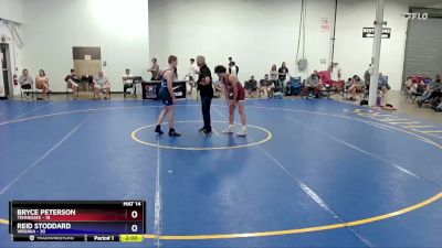 130 lbs Round 1 (8 Team) - Bryce Peterson, Tennessee vs Reid Stoddard, Virginia