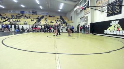 235 lbs Quarterfinal - Melania Nenaikita, Mcloud HS Girls vs Nylah Blackwell, Broken Arrow Girls HS