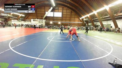 285A lbs Final - Anthony Albanese, Southside Wrestling Club vs Clark Rodger, Little Falls