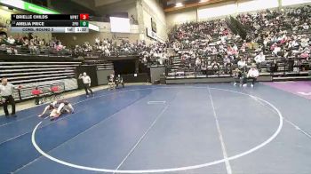 5A 105 lbs Cons. Round 2 - Brielle Childs, Maple Mountain vs Amelia Price, Springville