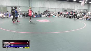 145 lbs 4th Wrestleback (16 Team) - Kori Campbell, Georgia Blue vs Serinity High, Oklahoma