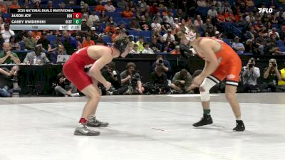 149 lbs Round 1 (16 Team) - Jaxon Joy, Cornell vs Casey Swiderski, Oklahoma State