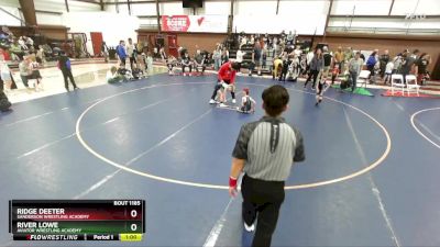 51 lbs Quarterfinal - Ridge Deeter, Sanderson Wrestling Academy vs River Lowe, Aviator Wrestling Academy