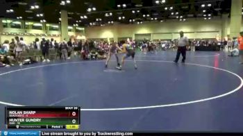 126 lbs Round 5 (8 Team) - Hunter Gundry, RAW vs Nolan Sharp, Beach Boyz