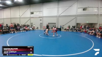 182 lbs Quarters & 1st Wb (16 Team) - Easton Belfiore, Pennsylvania vs David Gormley, Texas B