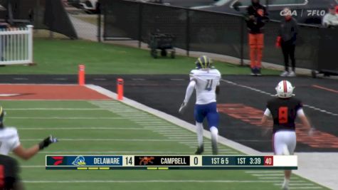 WATCH: Unbelievable 100-Yard Pick-Six For Delaware 🤯