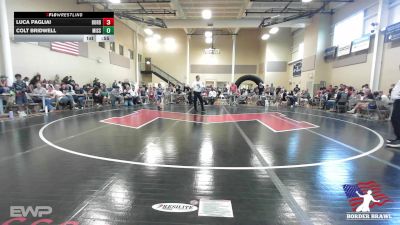 9-74 lbs Rr Rnd 1 - Bruce Thomas, Border vs Taten Roper, Missouri