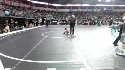 45.7 lbs Semifinal - Lydia Bowen, Eierman Elite vs Paris Wellman, Poteau Youth Wrestling Academy