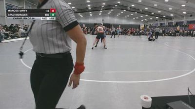150 lbs Champ. Rd Of 16 - Cruz Morales, NB Elite vs Marcus Swift, Team Idaho
