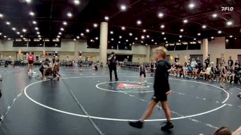 55 lbs Round 5 (6 Team) - Noah Lawiniczak, BMM/ Trailer Park Boyz vs Kain Brecount, Moyer Elite