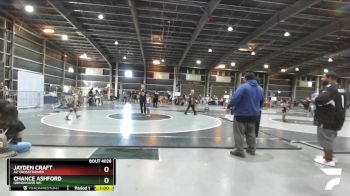 60 lbs Round 1 - Jayden Craft, Az Crosstrained vs Chance Ashford, Grindhouse WC