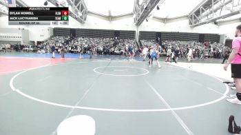 128-H lbs Round Of 64 - Dylan Howell, Flemington Wrestling vs Jack Lucykanish, Team 209