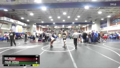 285 lbs Champ. Round 2 - Miguel Zepeda, La Quinta L (La Quinta) vs Ray Zalmai, Canyon (Anheim)