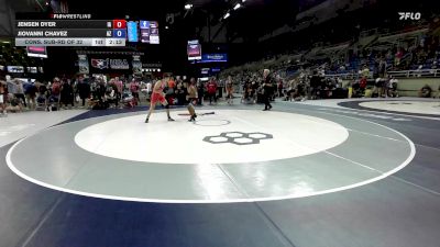 126 lbs Cons. Sub-rd Of 32 - Jensen Dyer, IA vs Jiovanni Chavez, AZ