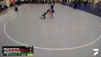 95 lbs Semifinal - Brighton Frenchick, Paynesville vs Nolan Van Keulen, Minneota