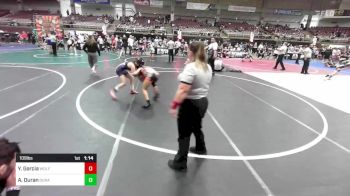 109 lbs Final - Yliani Garcia, Wolfpack WC vs Acelyn Duran, Duran Elite