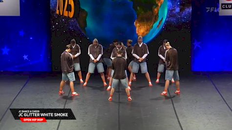 JC Dance & Cheer - JC Glitter White Smoke [2025 Open Hip Hop Semis] 2025 The Dance Worlds