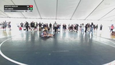 90 lbs Round 1 - Ava Amaya, SoCal Hammers vs Juliette Aguilar, Threshold Wrestling Club