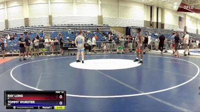 106 lbs Quarterfinal - Ray Long, IL vs Tommy Wurster, OH