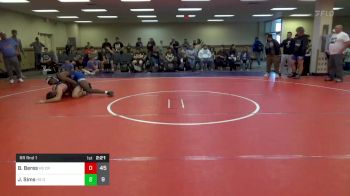 182 lbs Rr Rnd 1 - Brooks Beres, CRWC HS vs Johnathan Sims, OMP HS