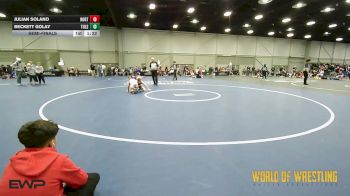 84 lbs Semifinal - Julian Solano, Northern Colorado 12U vs Beckett Golay, Tulsa Elite 12U 1