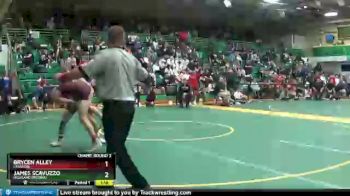 157 lbs Champ. Round 2 - James Scavuzzo, Highland (Medina) vs Brycen Alley, LEBANON