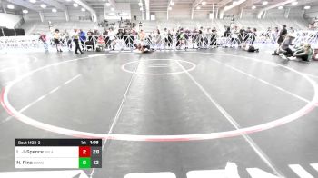 182 lbs Rr Rnd 3 - Landon Jobber-Spence, Spladle City vs Nazareth Pina, OBWC Goblins