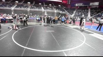 70 lbs Semifinal - Foster Baldwin, Sturgis Youth WC vs Gavin Wright, Natrona Colts