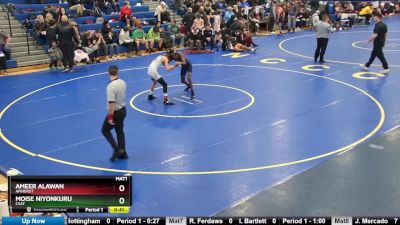 108 lbs Cons. Round 2 - Moise Niyonkuru, CSAT vs Ameer Alawan, Amherst