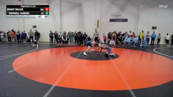 120 lbs Champ. Round 2 - Qwenell Gabriel, Lakeland vs Brady Miller, Contenders Wrestling Acadamy