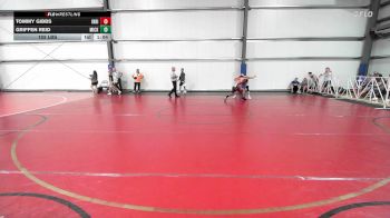 152 lbs Rr Rnd 3 - Tommy Gibbs, Indiana Outlaws Black vs Griffen Reid, Micky's Maniacs White