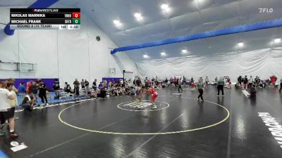 138 lbs Round 8 (10 Team) - Nikolas Marnika, Vougars Honors vs Michael Frank, Shore Thing