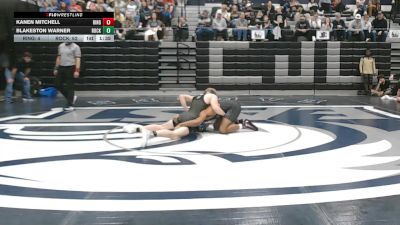 165 lbs Quarters & 1st Wb (16 Team) - Blakeston Warner, Rockmart vs Kanen Mitchell, Ringgold