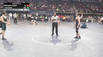 D 1 150 lbs Champ. Round 2 - Benjamin O`Quinn, C.E. Byrd vs Ian David, Acadiana