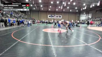 215 lbs Cons. Round 2 - Alec Fenstermaker, Grain Valley vs Jerry Welch, Harrah