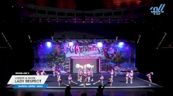 Cheers & More - Lady Respect [2023 L6 Limited - Small Day 2] 2023 Spirit Celebration Christmas Grand Nationals