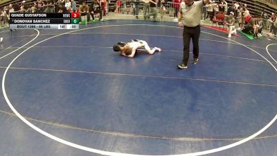 66 lbs Cons. Semis - Donovan Sanchez, Shootbox vs Quade Gustafson, No Escape Wrestling Club