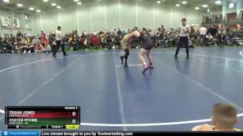171 lbs Round 3 (6 Team) - Foster Myhre, Iowa Gold vs Tegan Jones, Montana White