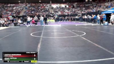 113 lbs Cons. Round 7 - Adam Ostoja, Meridian vs Justus Peregrina, Coeur D Alene