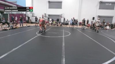 115 lbs Round 3 (6 Team) - Allen Gaudenzi, GPS Blue vs Connor Cannon, Terps Xtreme