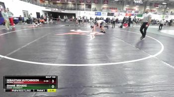 174 lbs Champ. Round 1 - Shane Brakke, Keiser University vs Sebastian Hutchinson, Midway University