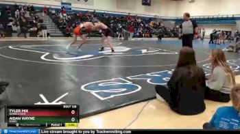 195 lbs Champ. Round 2 - Tyler Mix, Dover-Eyota vs Aidan Wayne, Osseo