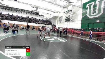 285 lbs Round Of 16 - Brandon Alcaraz, Birmingham vs David Edmond Iii, Norco