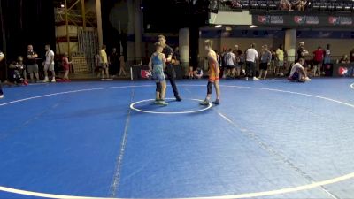 86 lbs 3rd Place Match - Bryson Wilkinson, SCN Youth Wrestling Club vs Gideon Ayers, The Wrestling Academy
