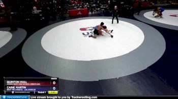 106 lbs Champ. Round 2 - Quinton Hull, Clovis West High School Wrestling vs Caine Martin, Beat The Streets - Los Angeles