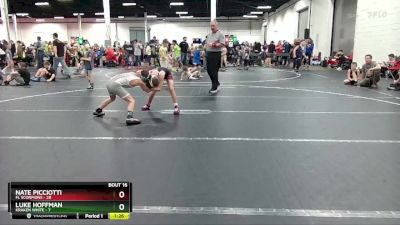 76 lbs Round 4 (8 Team) - Nate Picciotti, FL Scorpions vs Luke Hoffman, Kraken White